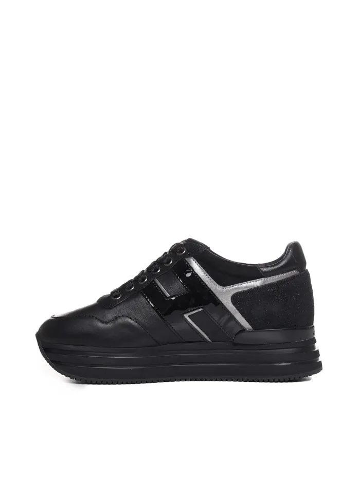 SNEAKERS H483 MIDI PLATFORM CON INSERTI GLITTER