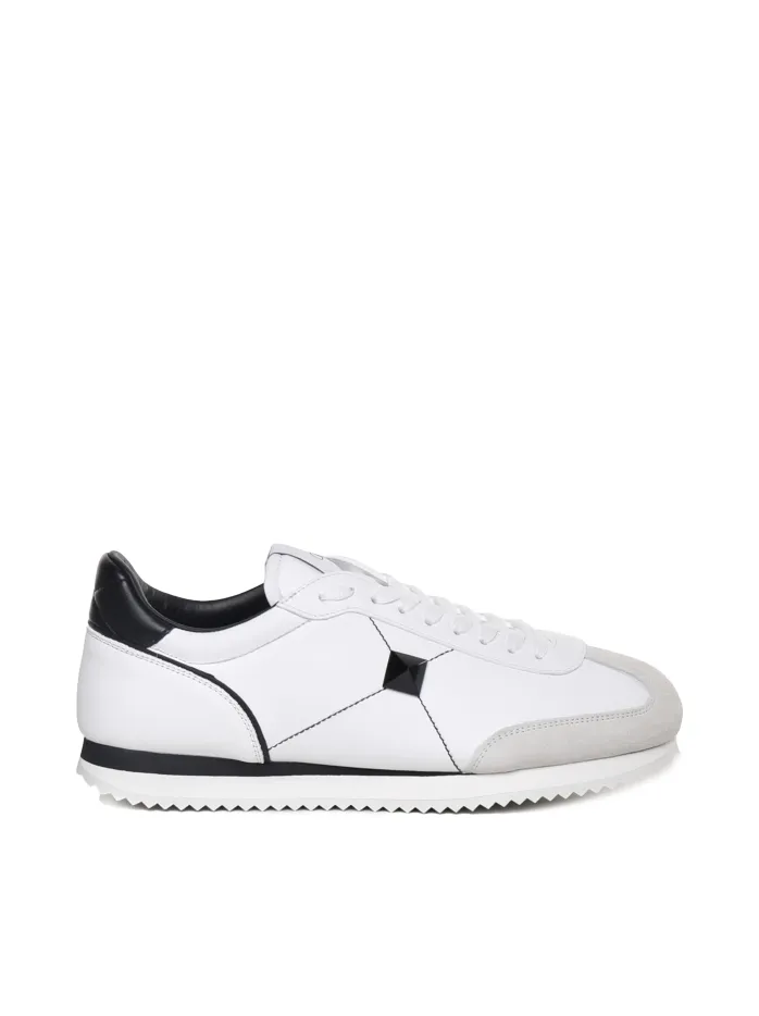 Sneakers in pelle one stud