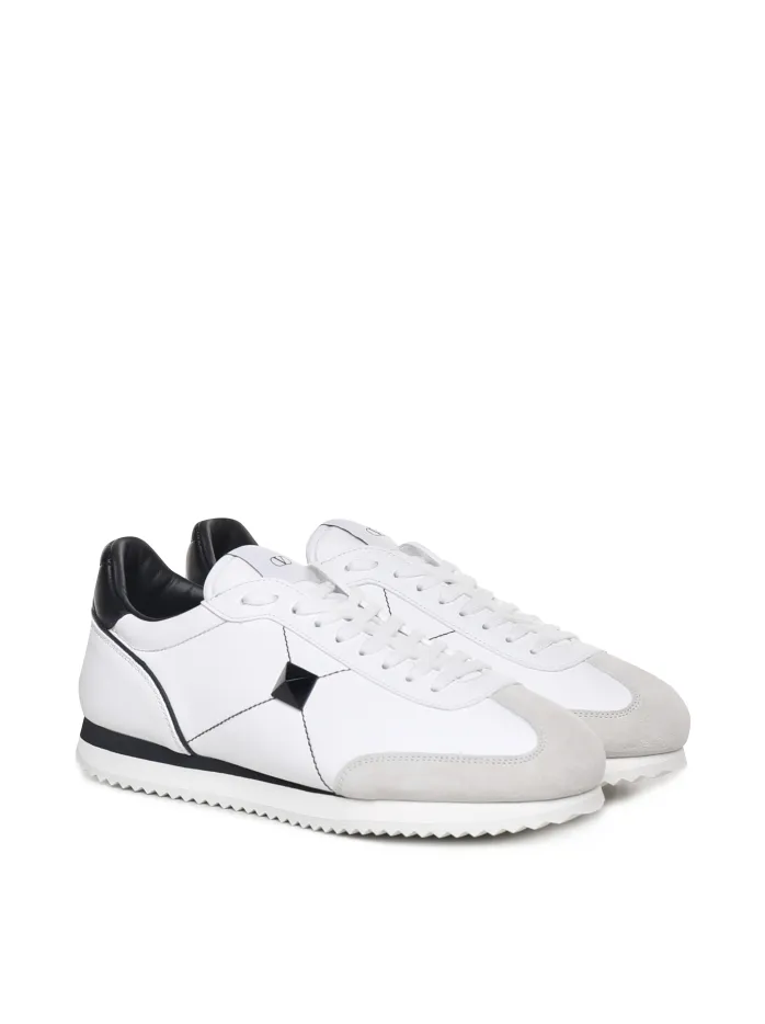 Sneakers in pelle one stud