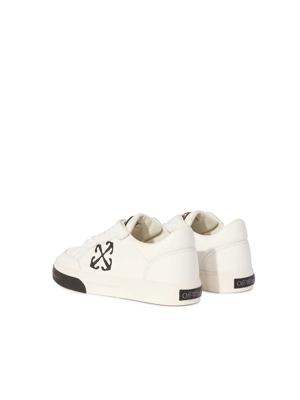 SNEAKERS OFF WHITE VULCANIZED IN PELLE