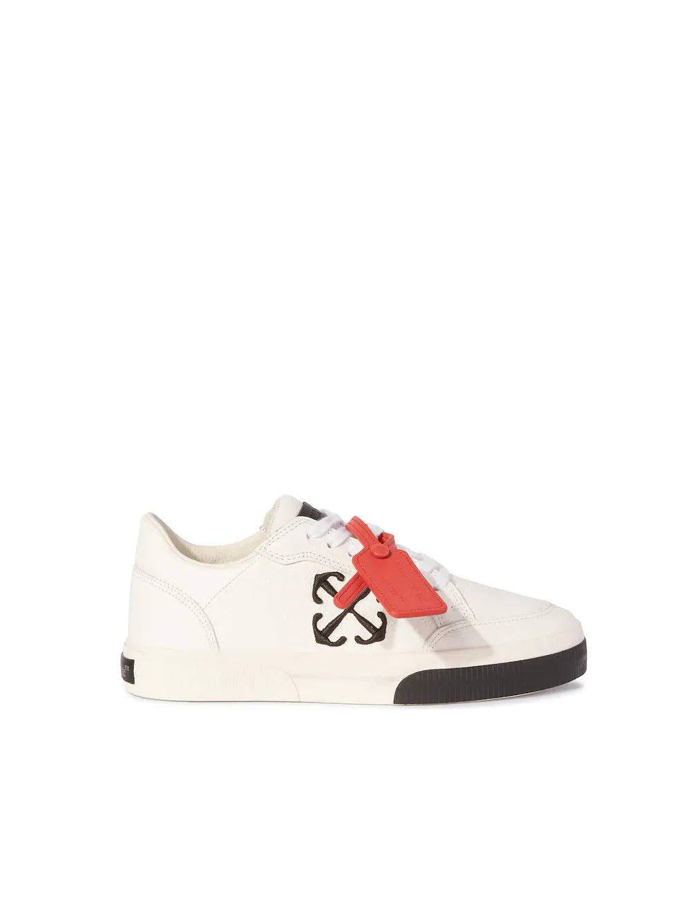 SNEAKERS OFF WHITE VULCANIZED IN PELLE