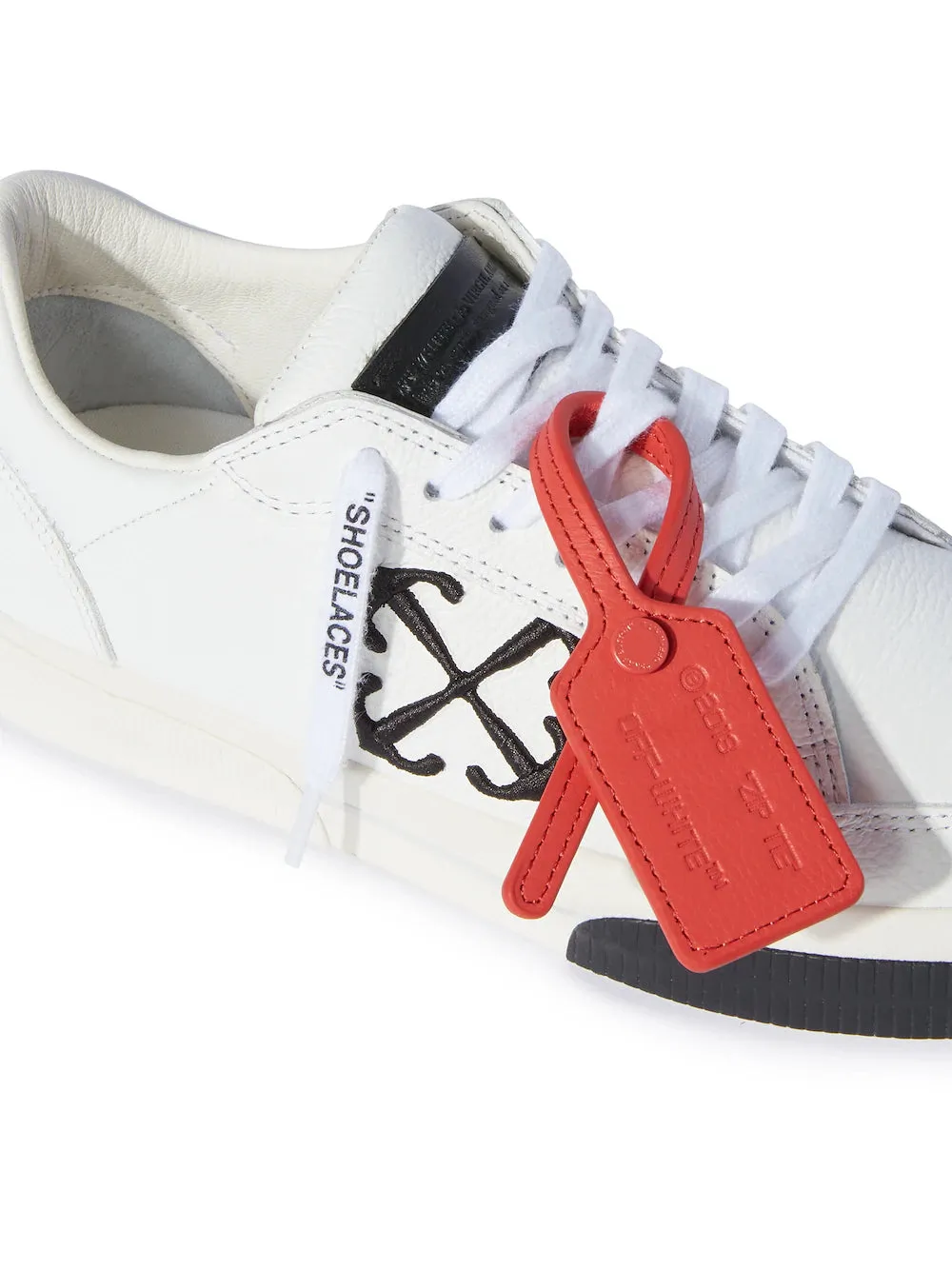 SNEAKERS OFF WHITE VULCANIZED IN PELLE