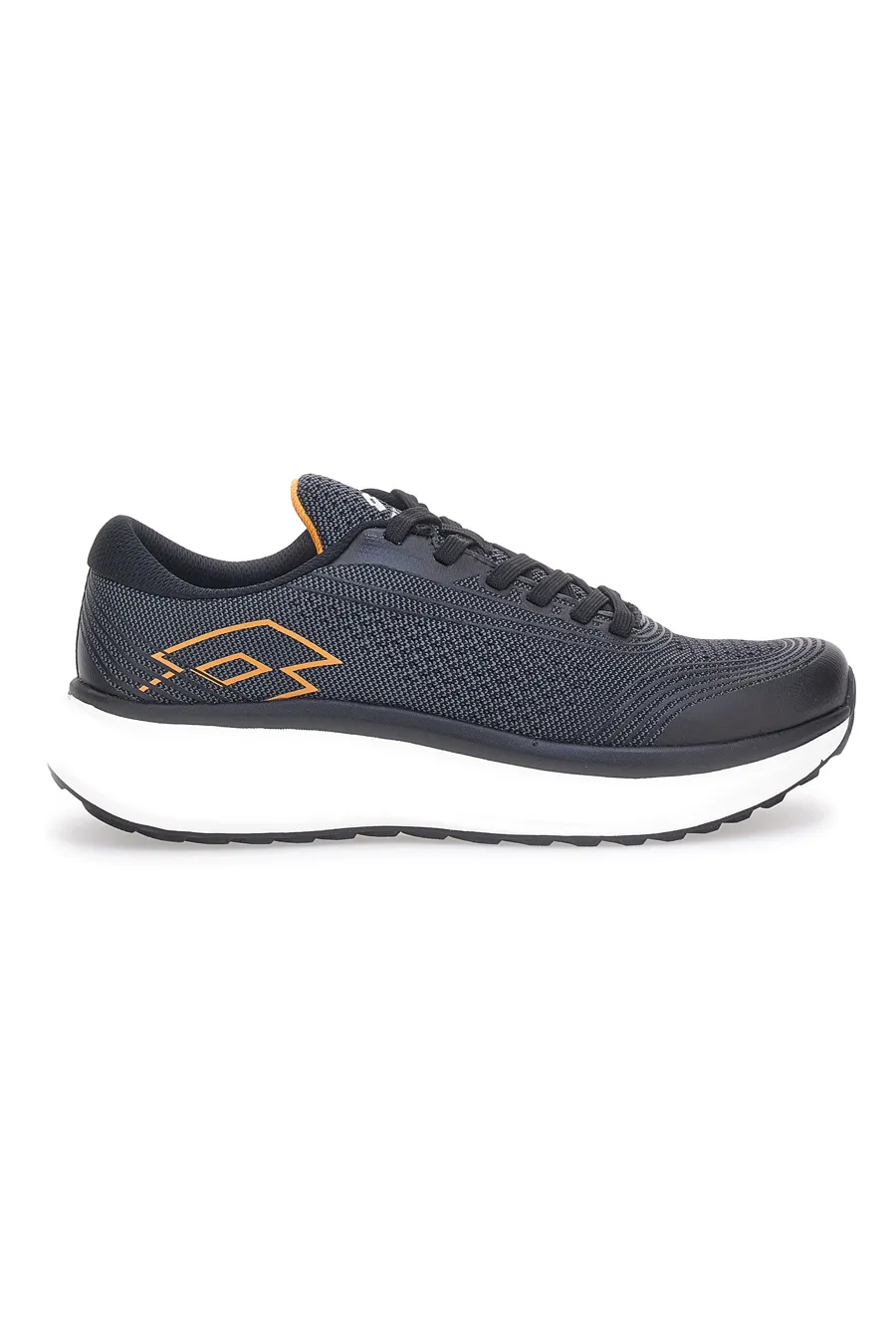 Sneakers Platform Lotto A77 Nere