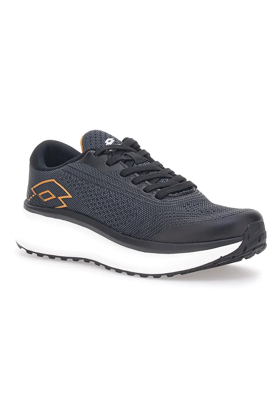 Sneakers Platform Lotto A77 Nere