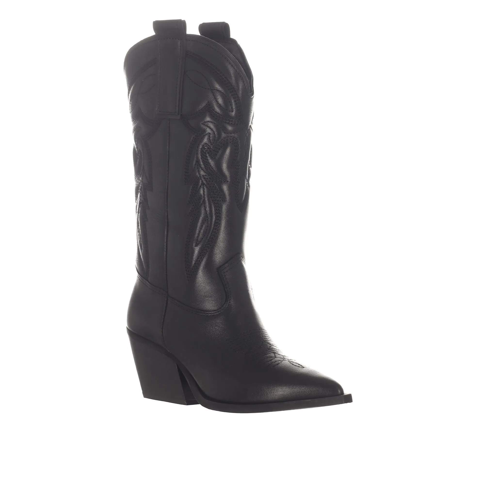 Stivale texano in pelle