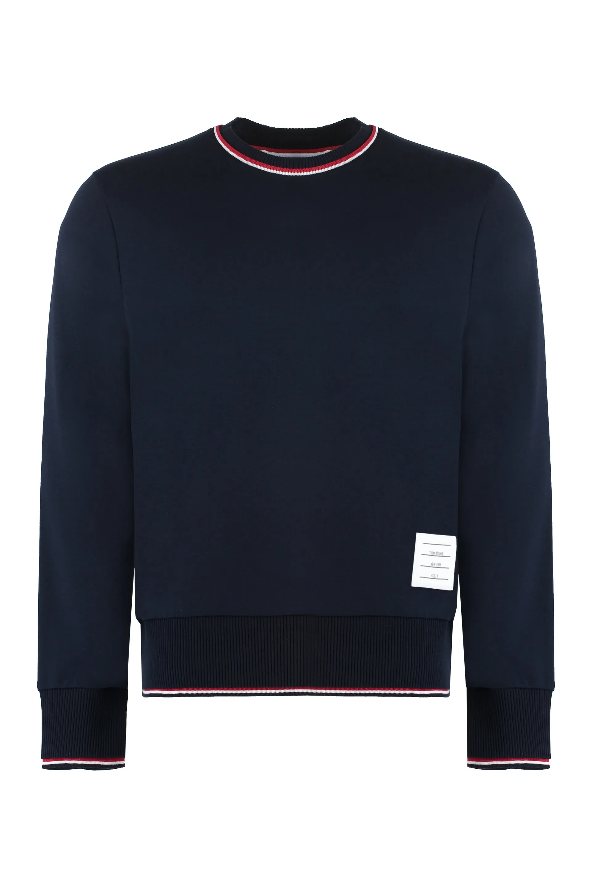 Thom Browne Felpa girocollo in cotone