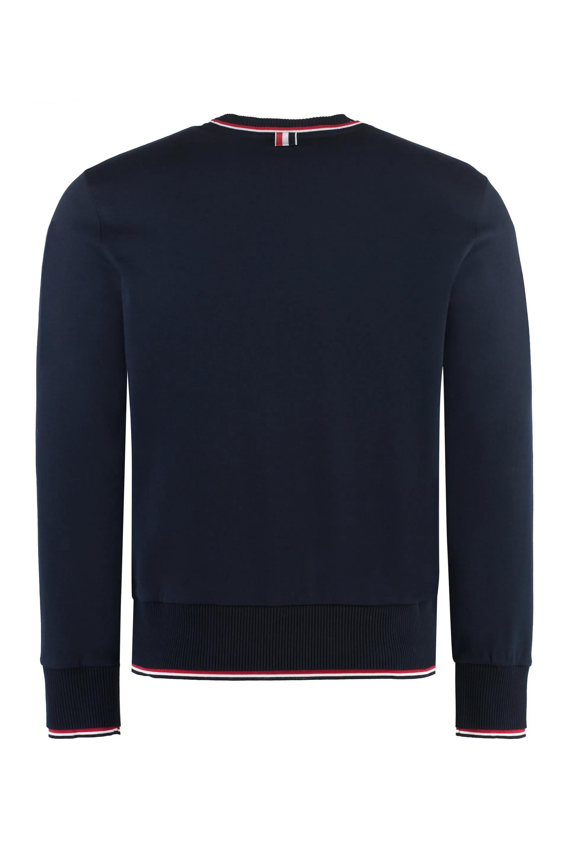Thom Browne Felpa girocollo in cotone
