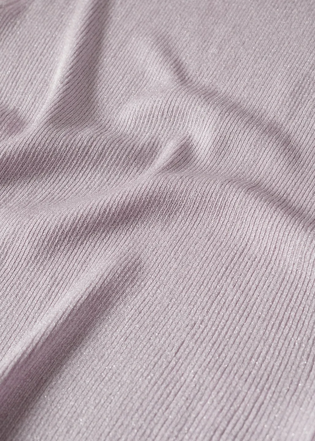 Top maglia collo con risvolto
