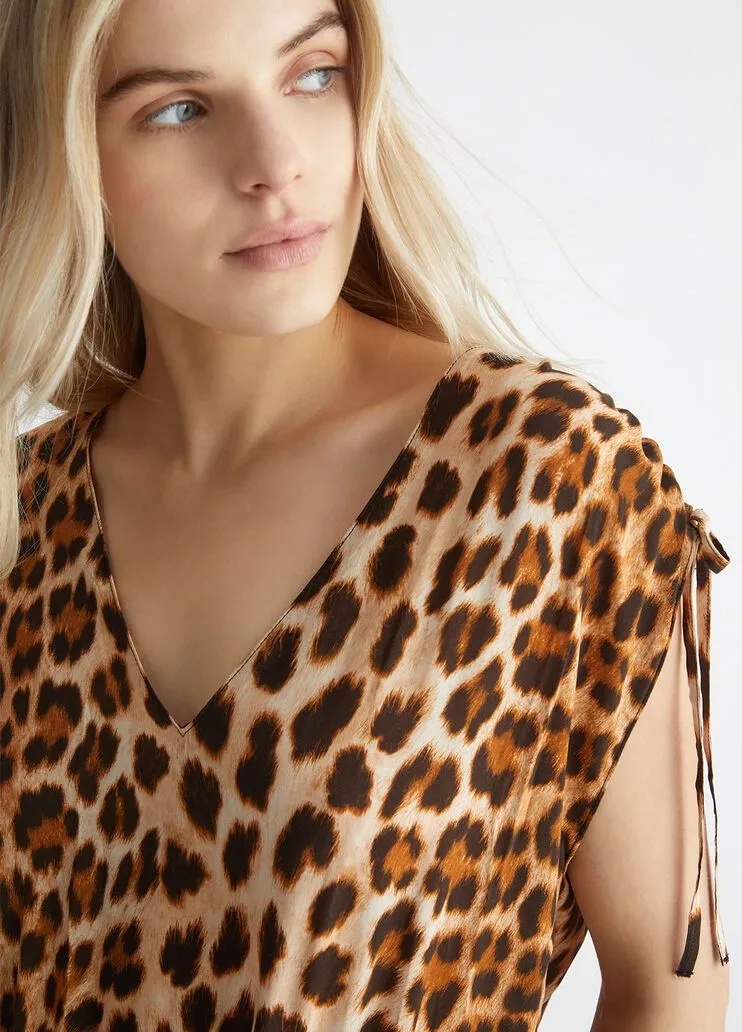 Tuta corta animalier liu jo