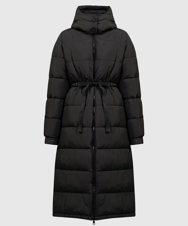 Twinset Cappotto trapuntato nero 232TT2243