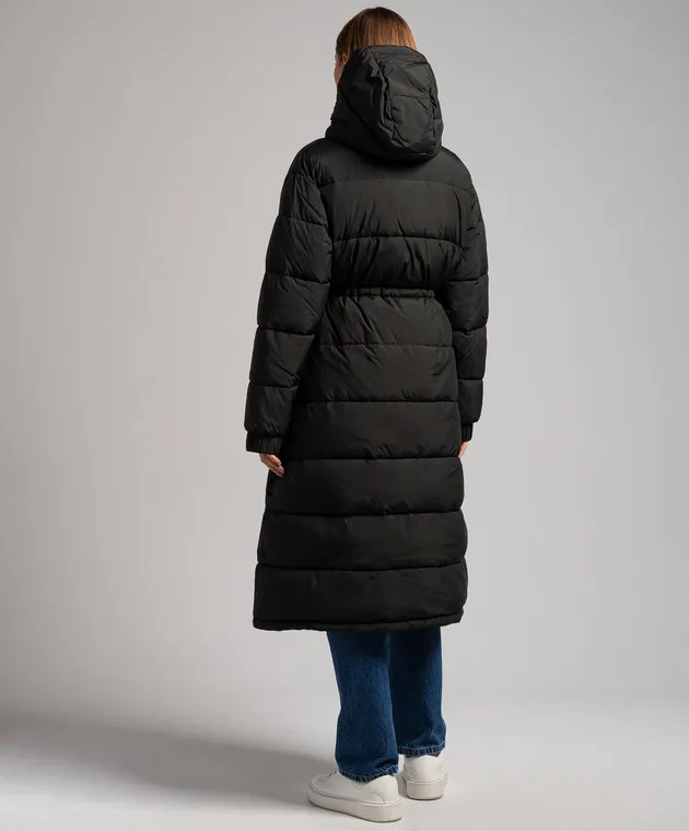 Twinset Cappotto trapuntato nero 232TT2243