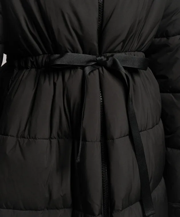 Twinset Cappotto trapuntato nero 232TT2243