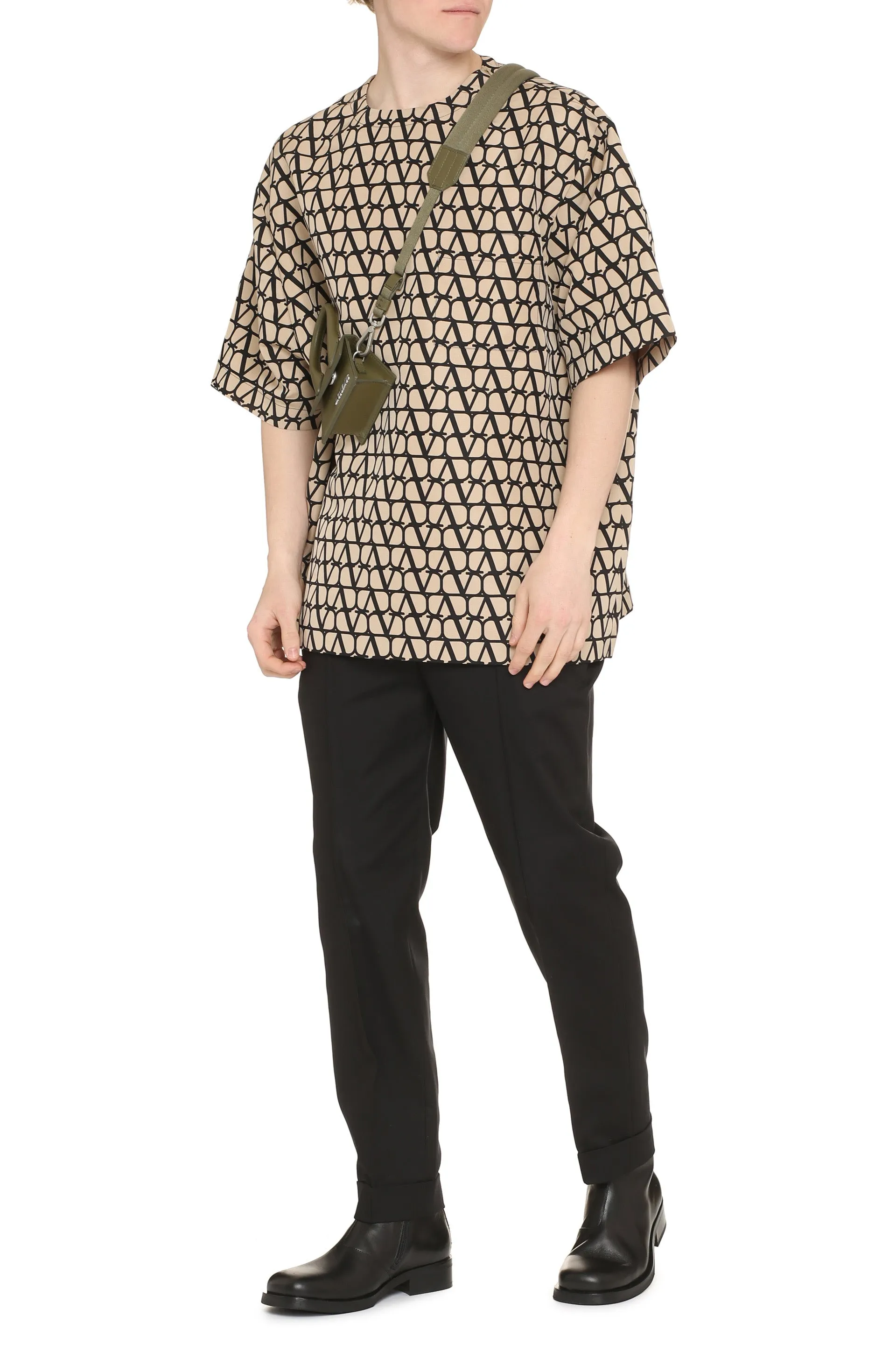 Valentino T-shirt oversize stampata
