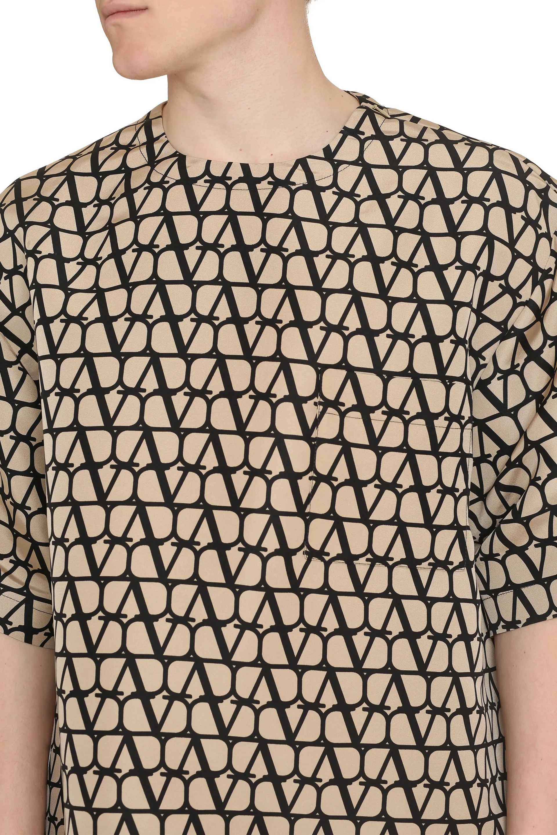 Valentino T-shirt oversize stampata