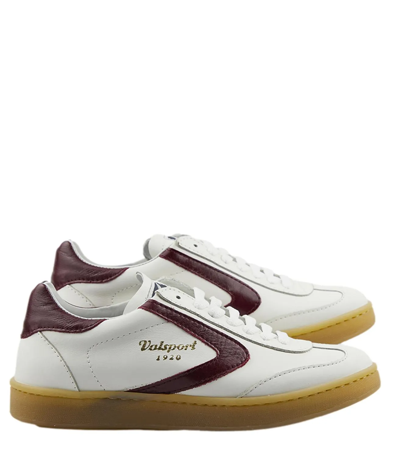 Valsport sneakers bianco/bordeaux donna