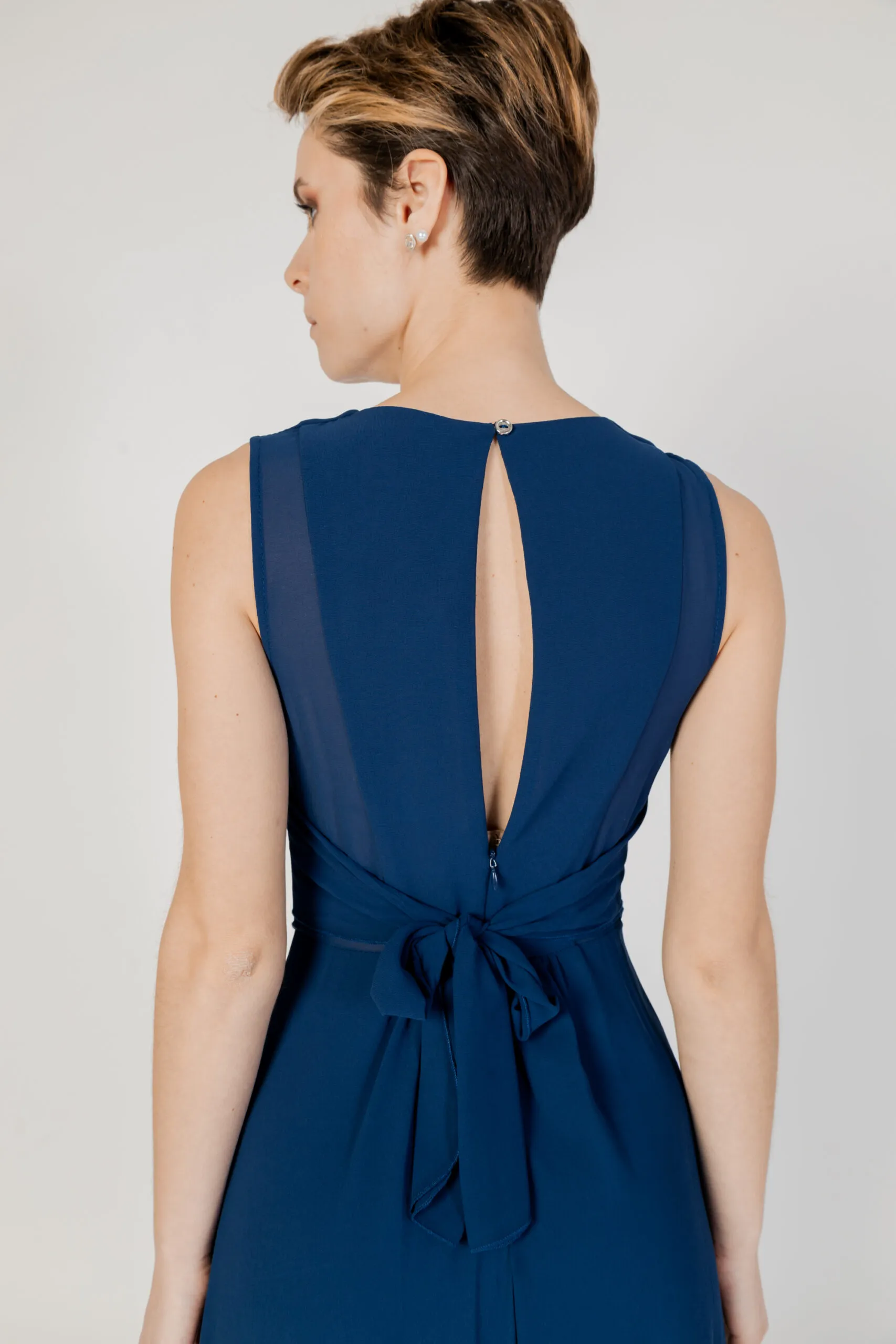 Vestito lungo Rinascimento BACI ANCES-P Blu