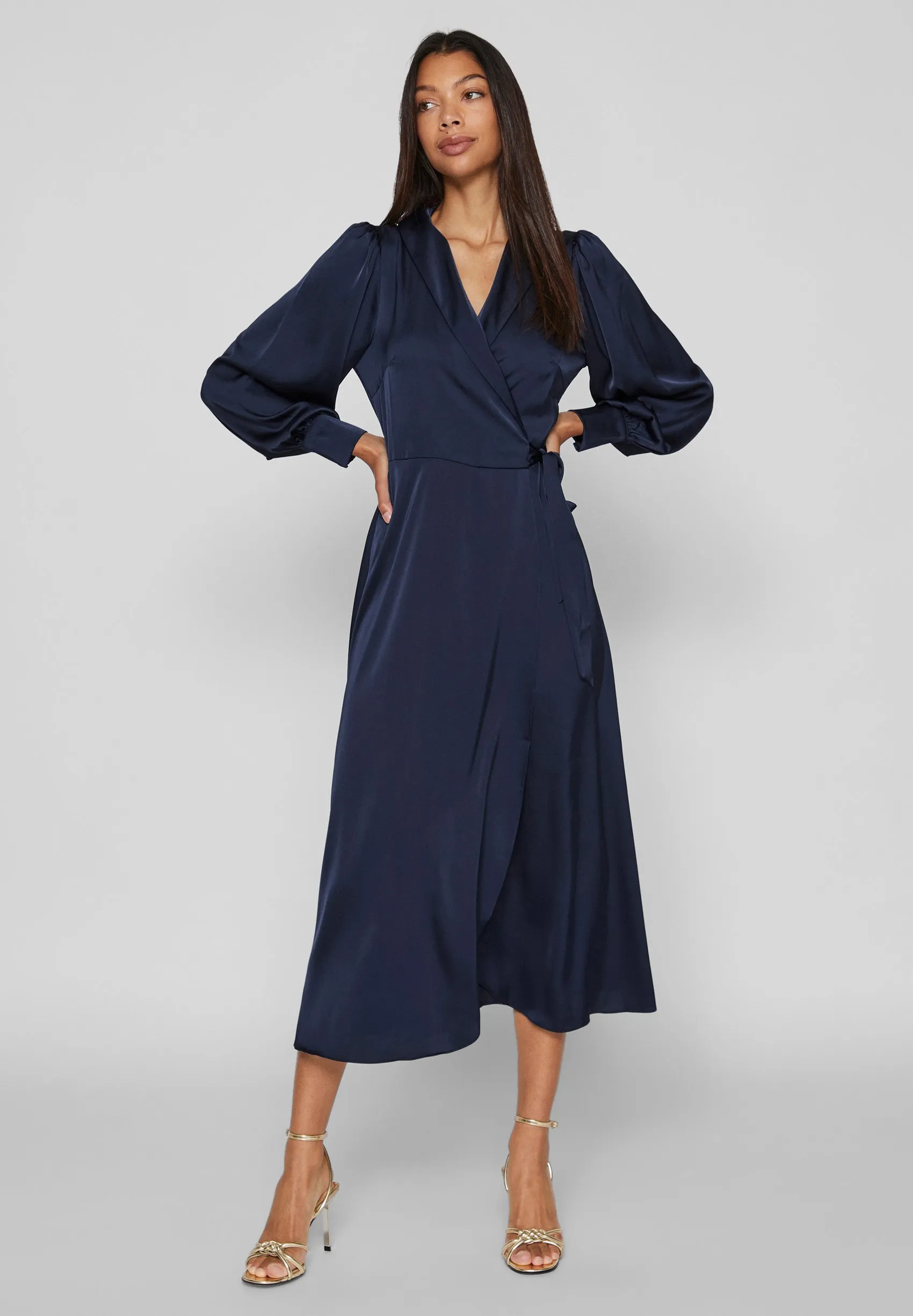 VIENNA RAVENNA ANKLE WRAP DRESS - Vestito elegante
