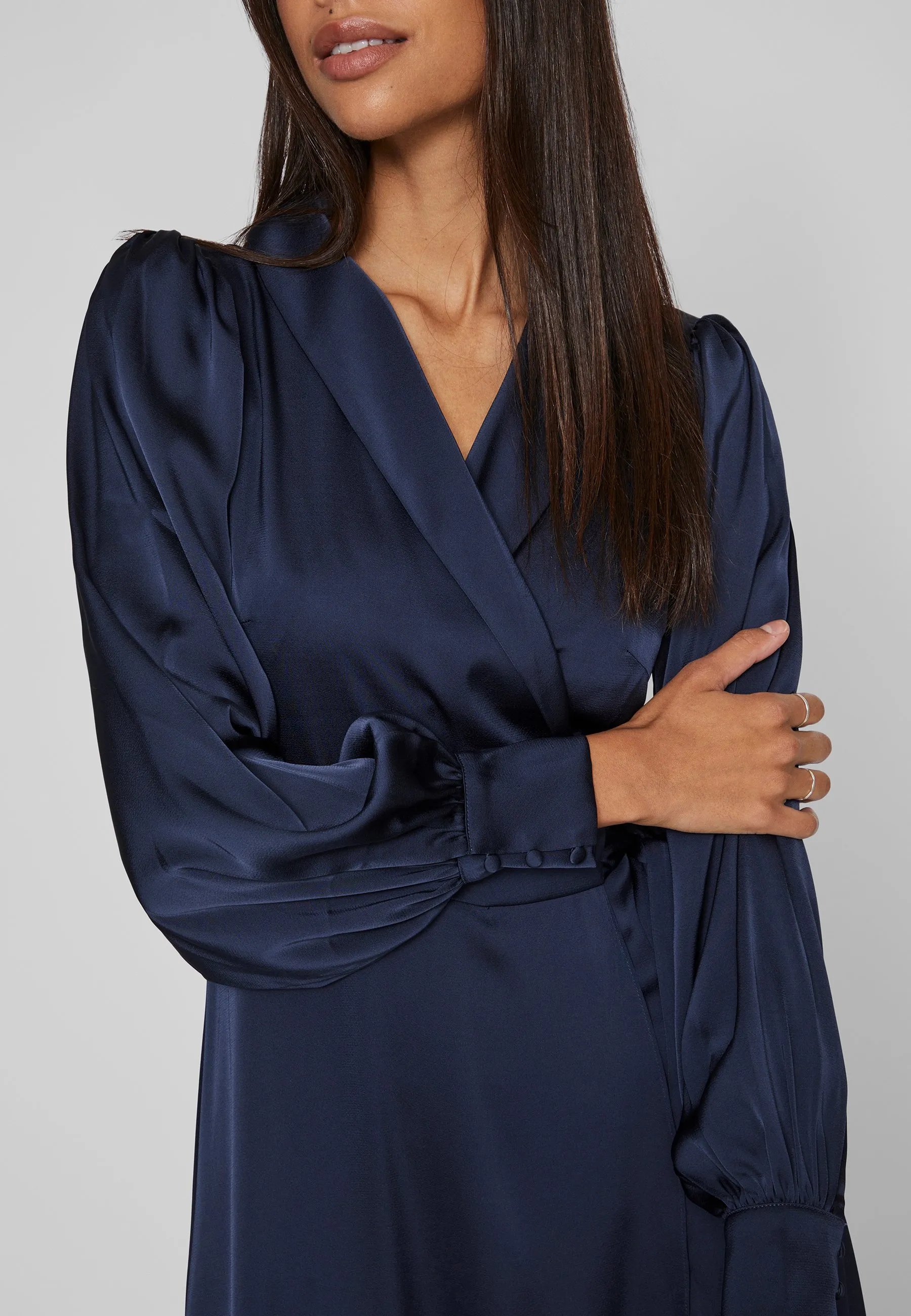 VIENNA RAVENNA ANKLE WRAP DRESS - Vestito elegante