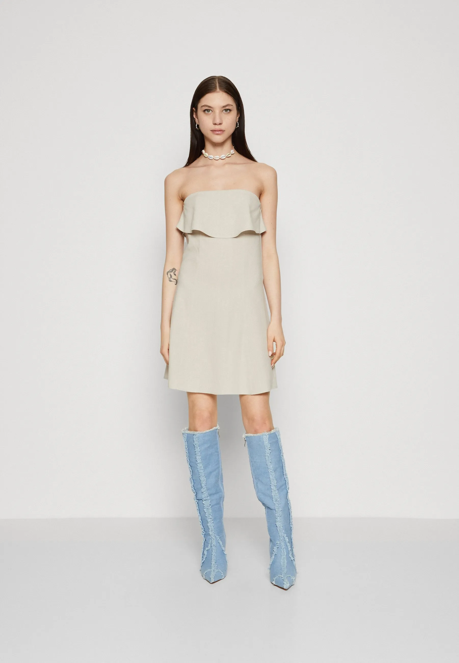 VMDANI TUBE FRILL SHORT DRESS  - Vestito estivo